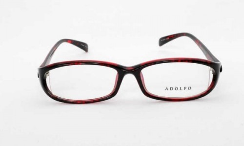 Adolfo VP425 Eyeglasses, Wine
