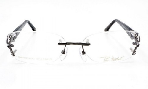 Pier Martino PM797 Eyeglasses, C4 Gun Black Marble