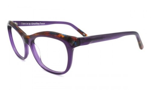 Tehia T50001 Eyeglasses, C02 Translucent Purple
