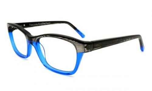 Tehia T50021 Eyeglasses, C03 Black Crystal Blue
