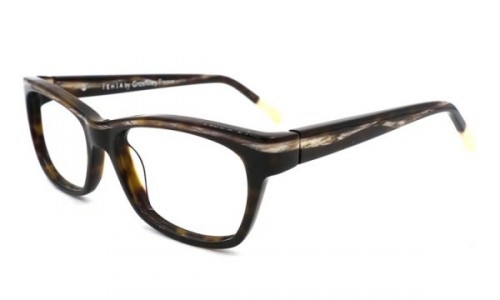Tehia T50027 Eyeglasses, C04 Tortoise Horn Ivory
