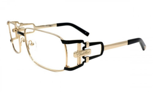 Cadillac Eyewear EXT4802 Eyeglasses, Gold Black