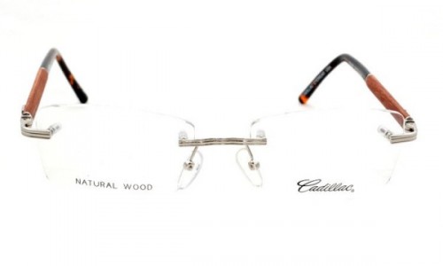 Cadillac Eyewear EXT4847 Eyeglasses, Palladium/Natural