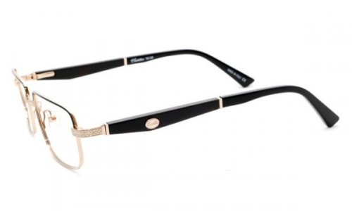 Cadillac Eyewear EXT4848 Eyeglasses, Gold Black/Natural