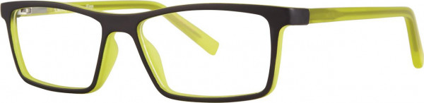 Gallery Finn Eyeglasses, Black / Yellow