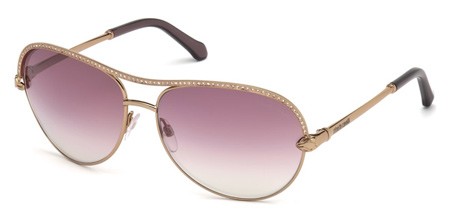 Roberto Cavalli VEGA Sunglasses, 34Z - Shiny Light Bronze / Gradient