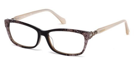 Roberto Cavalli AULLA Eyeglasses, 050 - Dark Brown/other