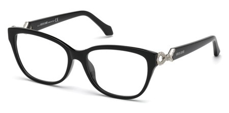 Roberto Cavalli BARGA Eyeglasses, 001 - Shiny Black