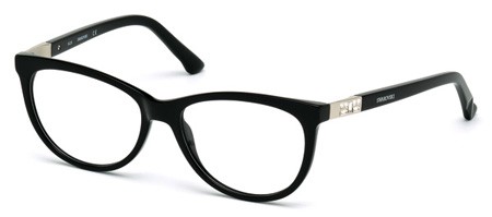 Swarovski FANTASY Eyeglasses, 001 - Shiny Black