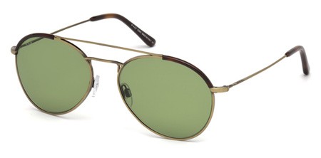 Tod's TO-0189 Sunglasses, 38N - Bronze/other / Green