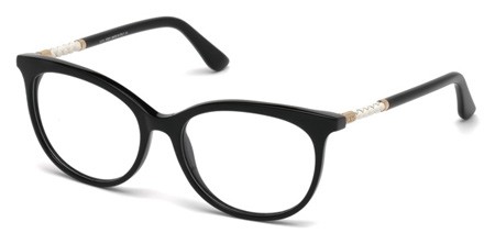 Tod's TO5156 Eyeglasses, 001 - Shiny Black