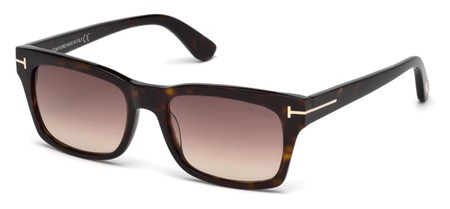 Tom Ford FREDERIK Sunglasses, 52F - Dark Havana / Gradient Brown