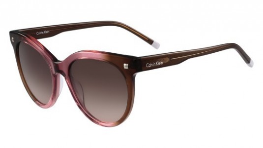 Calvin Klein CK4324S Sunglasses, (248) BROWN ROSE