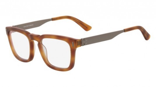 Calvin Klein CK8018 Eyeglasses, (240) AMBER TORTOISE