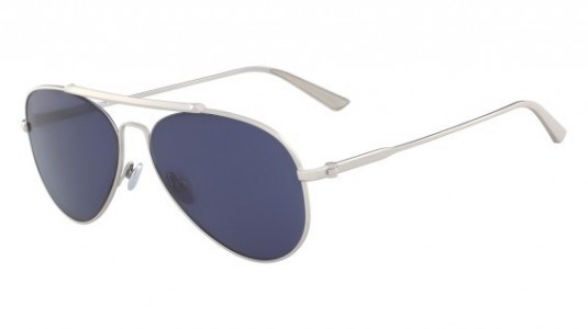 Calvin Klein CK8032S Sunglasses, (043) SATIN NICKEL