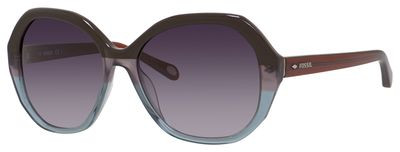Fossil Fos 2031/S Sunglasses, 0RPV(F8) Brown Gray