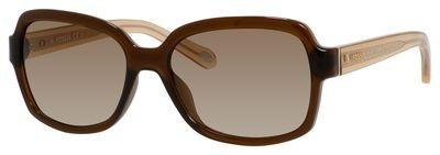 Fossil Fos 3027/S Sunglasses, 0XL7(CC) Transparent Brown