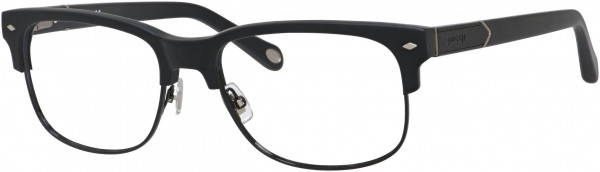 Fossil FOS 6076 Eyeglasses, 000S Black