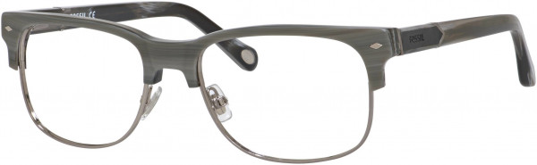 Fossil FOS 6076 Eyeglasses, 0Y9Z Striated Gray