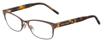 Jimmy Choo Safilo Jc 164 Eyeglasses, 0JQ6(00) Matte Dark Brown
