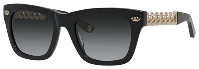 Juicy Couture Ju 586/S Sunglasses, 0807(F8) Black