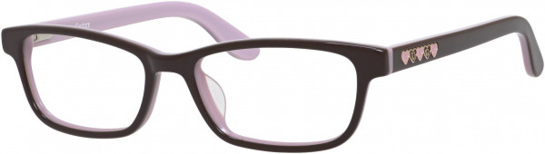 Juicy Couture JU 925 Eyeglasses, 0PGB Espresso Ice Pink