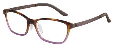 Safilo Design Sa 6020-N Eyeglasses, 0VSJ(00) Shaded Havana Cyclamen