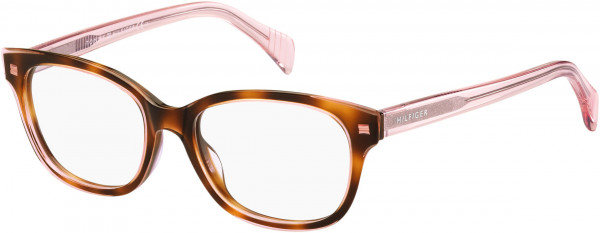 Tommy Hilfiger TH 1439 Eyeglasses, 0LQ8 Pink Havana