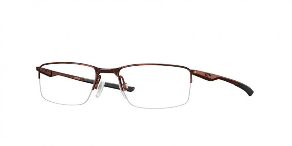 Oakley OX3218 SOCKET 5.5 Eyeglasses, 321811 SOCKET 5.5 BRUSHED GRENACHE (RED)