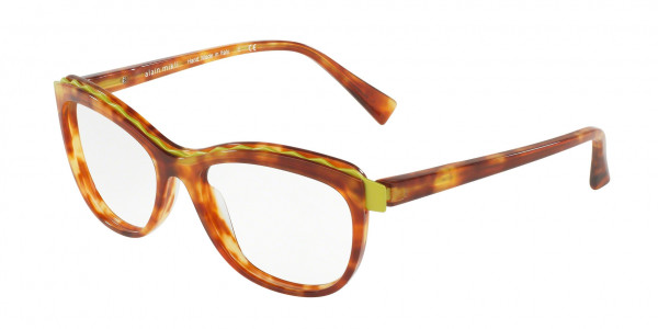 Alain Mikli A02019 Eyeglasses, 1704 HAVANA GREEN (HAVANA)