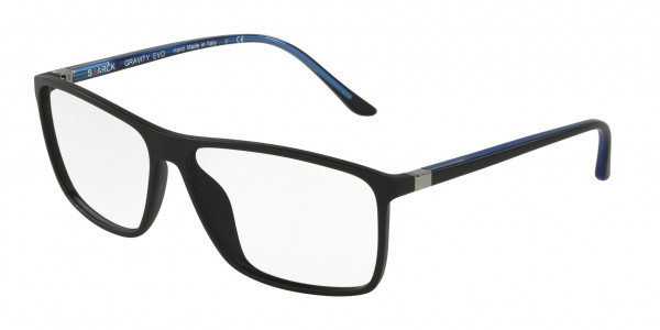 Starck Eyes SH3030 Eyeglasses, 0001 MATTE BLACK (BLACK)