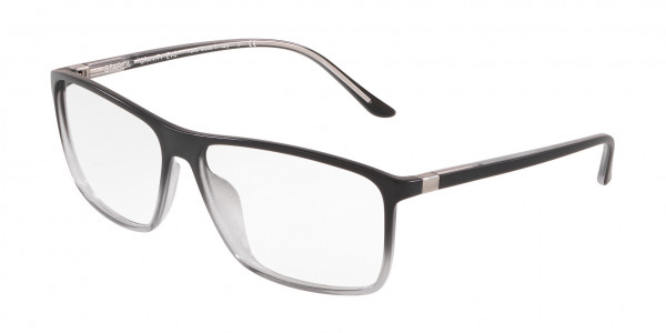Starck Eyes SH3030 Eyeglasses, 0011 MATTE BLACK/GREY (BLACK)