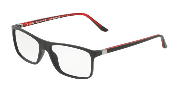 Starck Eyes SH1365X PL1365 Eyeglasses, 0020 PL1365 MATTE BLACK (BLACK)