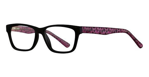 Parade 2126 Eyeglasses, Black/Pink Leopard