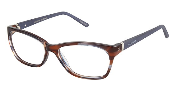 Jill Stuart JS 353 Eyeglasses, 2 Blue/Brown