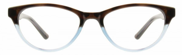 Elements EL-250 Eyeglasses, 2 - Chocolate / Sky
