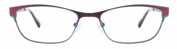 Cote D'Azur Boutique-204 Eyeglasses, 1 - Cherry/Gray