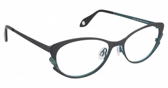 Fysh UK FYSH 3561 Eyeglasses, (658) BLACK SKY