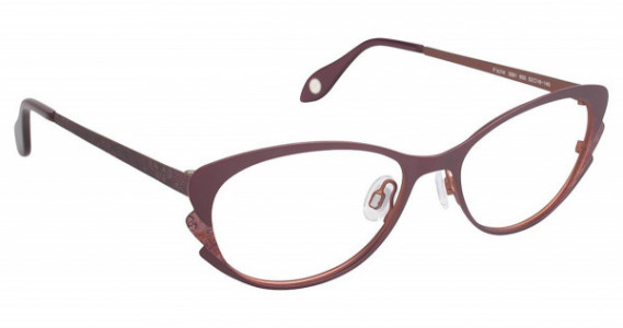 Fysh UK FYSH 3561 Eyeglasses, (655) CHERRY ORANGE
