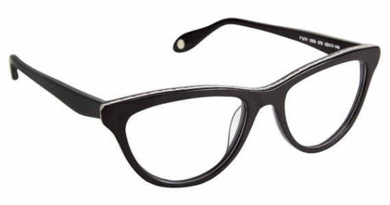 Fysh UK FYSH 3566 Eyeglasses, (675) BLACK
