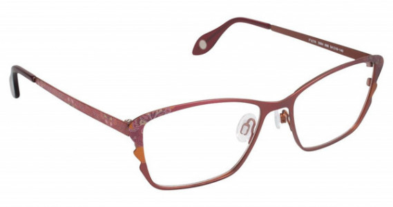 Fysh UK FYSH 3564 Eyeglasses, (668) CHERRY ORANGE