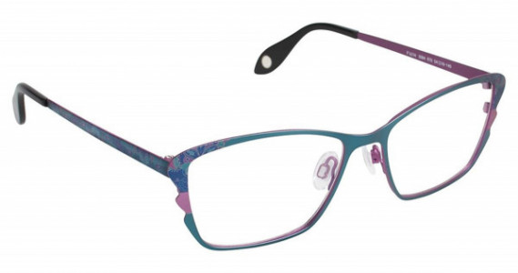 Fysh UK FYSH 3564 Eyeglasses, (670) TEAL ORCHID