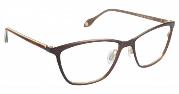 Fysh UK FYSH 3560 Eyeglasses, (651) BROWN GOLD