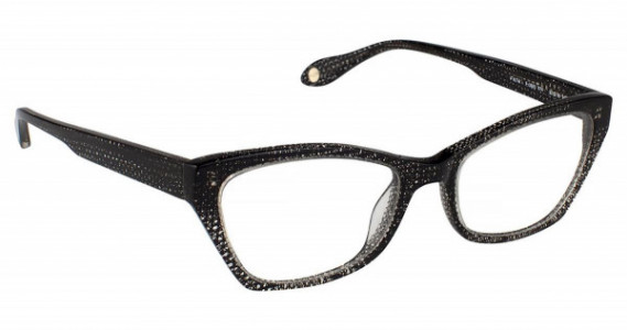 Fysh UK FYSH 3565 Eyeglasses, (674) CRYSTAL BLACK