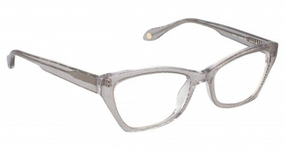 Fysh UK FYSH 3565 Eyeglasses, (672) CRYSTAL SILVER