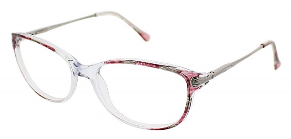 ClearVision ANNIE Eyeglasses, Wine Mix