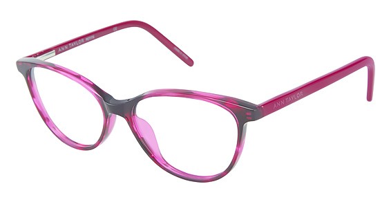 Ann Taylor ATP809 Eyeglasses, C03 Rose Horn/ Rose