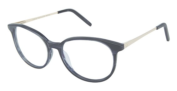 Ann Taylor ATP810 Eyeglasses, C01 Black Horn