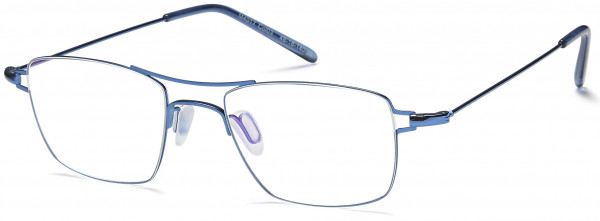 Menizzi M4017 Eyeglasses, 03-Shiny Blue