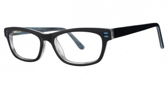 Fashiontabulous 10X245 Eyeglasses, navy/light blue